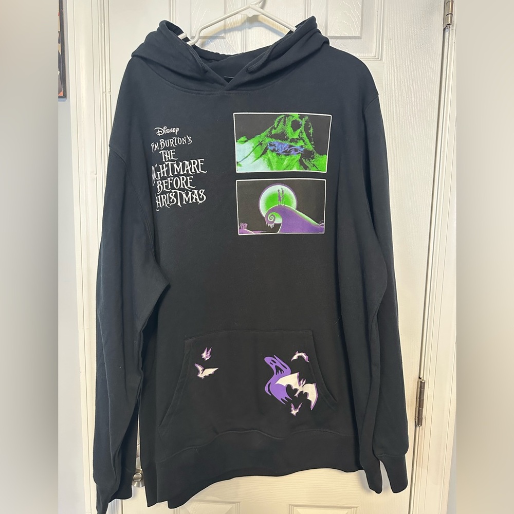Nightmare Before Christmas Hoodie 2X NWOT